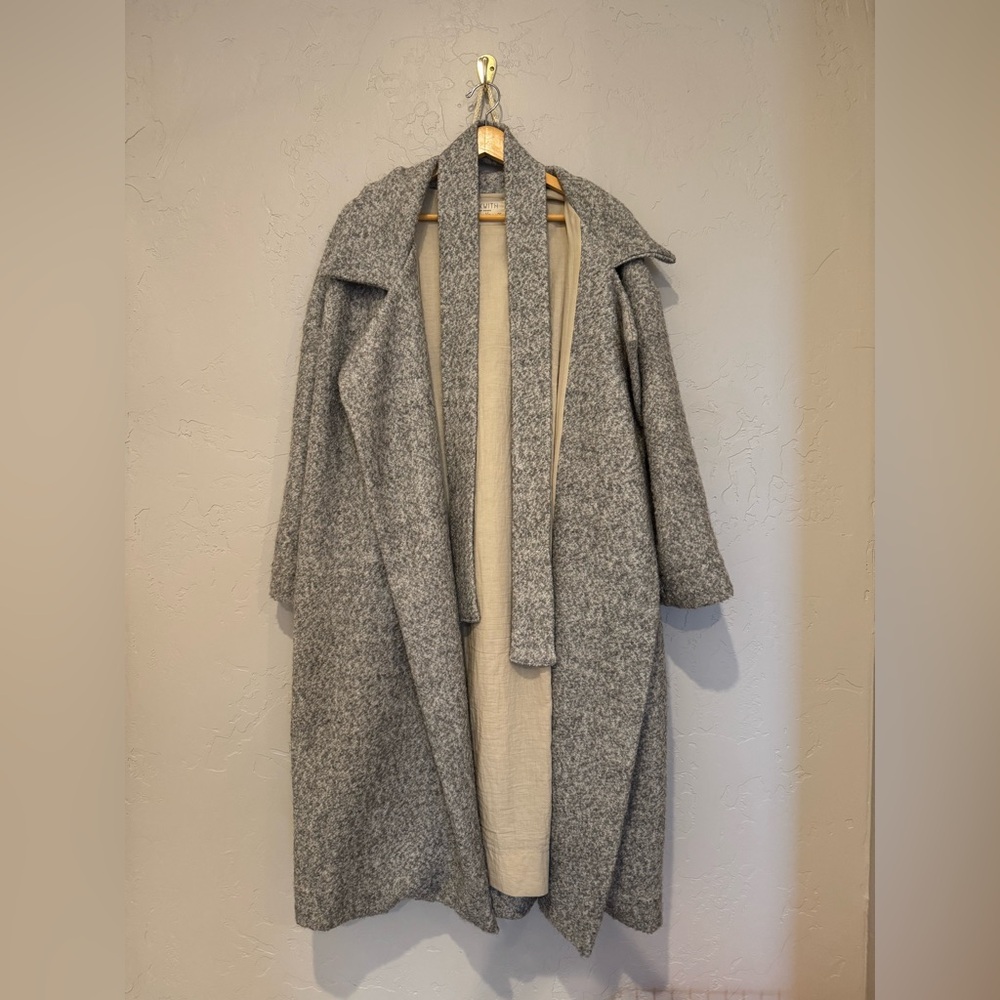 Hackwith Design House limited edition 2017 Markle wrap coat. #1/3 made.